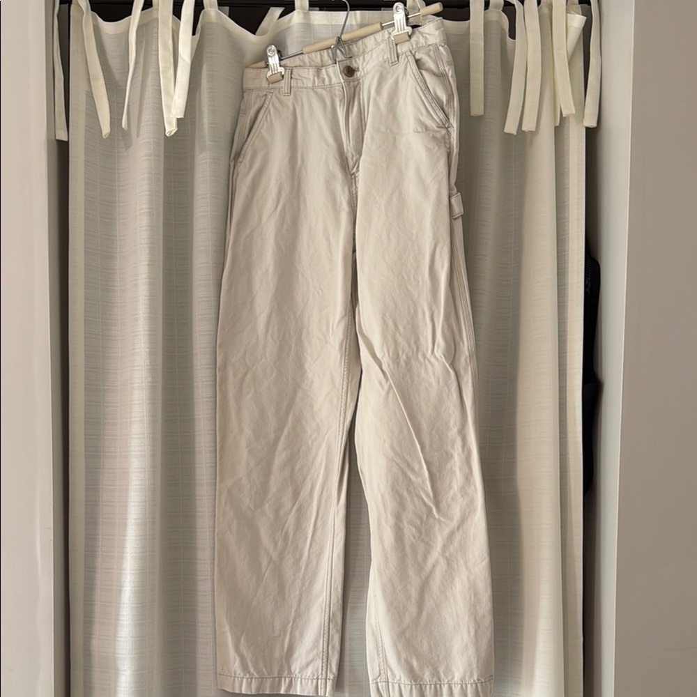 Gap Size 4 Tall Carpenter Wide Leg Pant